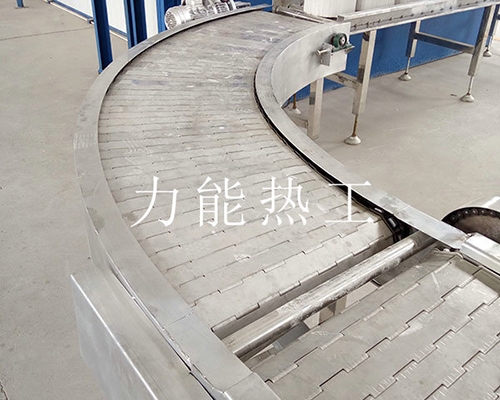 四川不锈钢链板转弯输送机
